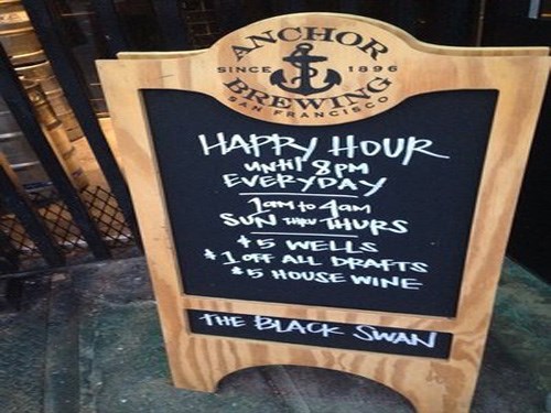tale ubehageligt finansiere Join the Happy Hour at Black Swan in Brooklyn, NY 11205