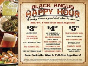 Black Angus Steakhouse BullsEye Bar