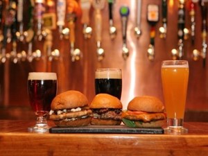 Stout Burgers and Beer