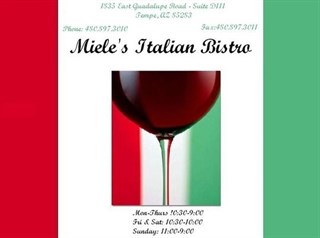 Miele’s Italian Bistro