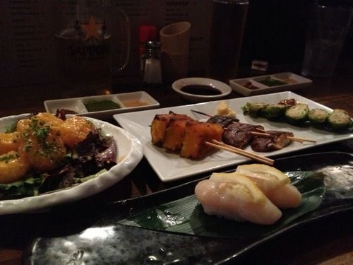 Join the Happy Hour at Robata JINYA in Los Angeles, CA 90048