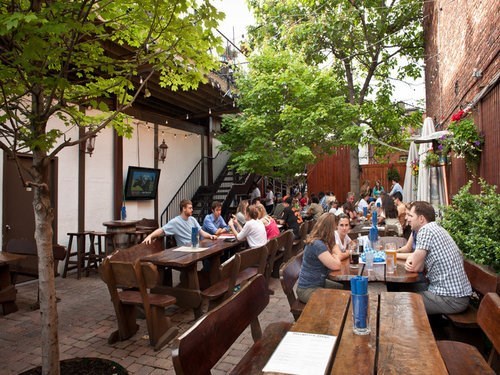 Join The Happy Hour At Biergarten Haus In Washington Dc Dc 20002